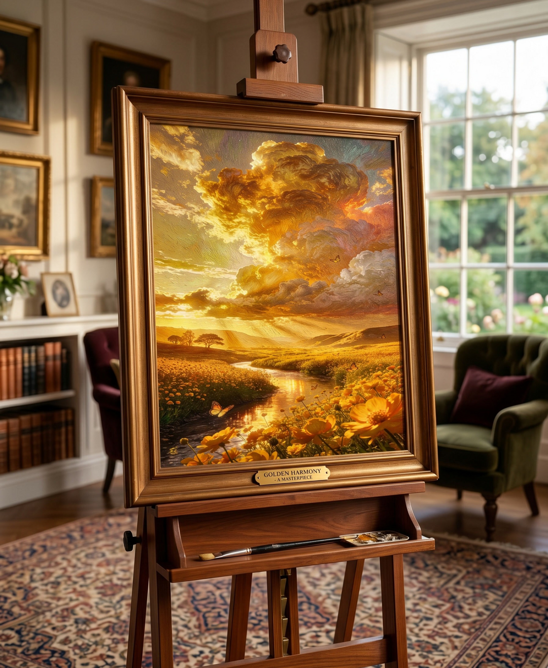 Painting - Golden Harmony